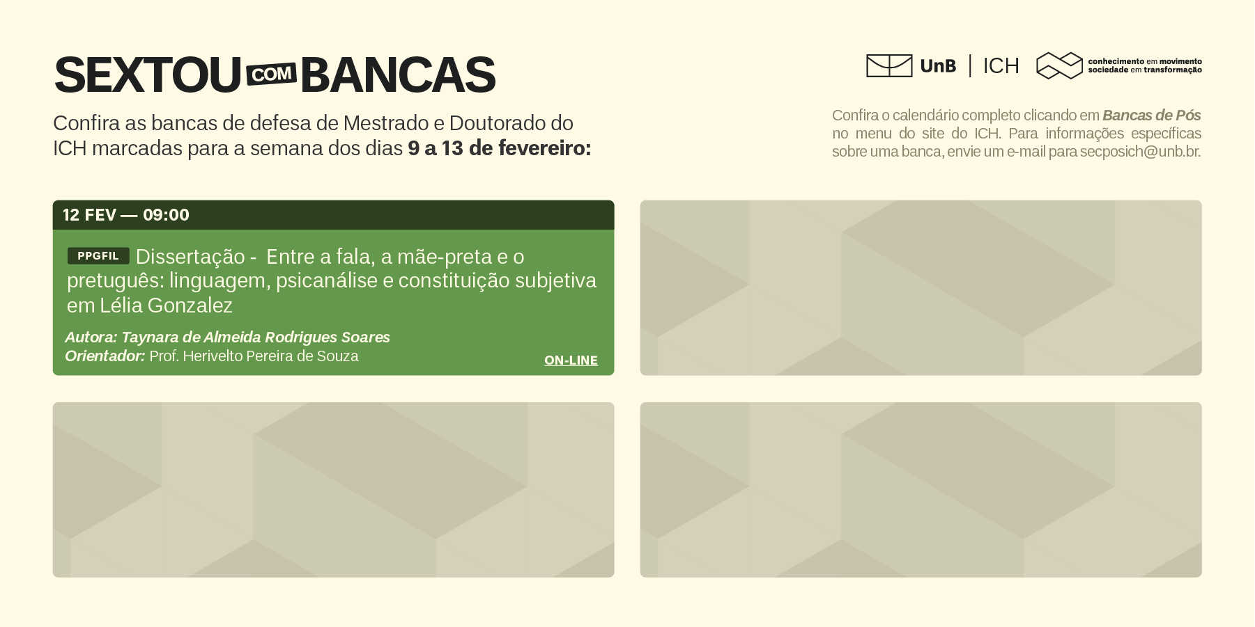 Clique aqui para acessar o calendário!