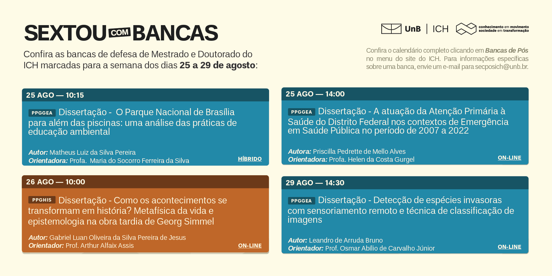 Clique aqui para acessar o calendário completo
